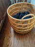 無(wú)不為歐式仿藤編臟衣籃大號家用衣服收納筐草編洗衣籃ins風(fēng)浴室臟衣簍 小號（寶寶衣物/內衣襪子收納） 曬單實(shí)拍圖