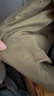 吉普（JEEP）休閑褲男夏季直筒褲子男士寬松潮流工裝褲男褲 棕色 2XL 曬單實拍圖