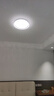 顧家后現代簡約臥室吸頂燈輕奢燈具圓形書房間主臥陽臺燈led中山燈具 原裝普瑞光源-40CM-三色變光 曬單實拍圖