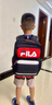FILA斐樂(lè)兒童書包2025新款男女童減負(fù)雙肩包小學(xué)生書包潮 RD S 曬單實(shí)拍圖