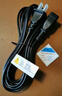CABLE CREATION DZ429 兩插2口10A電源延長線直頭兩芯插座插線板延長線適用電視電動車監(jiān)控加長線 1米 曬單實拍圖