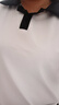 范哲莎夏裝女士新款上衣服短袖顯瘦寬松T恤2022女裝正肩法式POLO領(lǐng)原宿 白色款 XL 適合121-135斤 曬單實(shí)拍圖