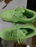彪馬（PUMA）緩震防滑透氣實(shí)戰籃球鞋男子低幫運動(dòng)鞋COURT 378269 熒光綠-黑色-01 42 曬單實(shí)拍圖