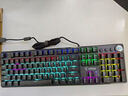 微星/MSI GK50Z V2機(jī)械鍵盤 可插拔磁吸上蓋 筆記本臺式電腦通用 搭配GM20 V2鍵鼠套裝 RGB GK50Z V2 白色【可插拔軸】 青軸【混彩燈光】 曬單實拍圖