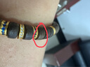 周大生情侶手串直切藥片串珠S925銀男女生手工手鏈生日禮物送對(duì)象 曬單實(shí)拍圖