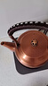 容山堂茶壺泡茶壺煮茶器銅茶壺燒水壺圍爐煮茶紫銅手工銅壺養(yǎng)生壺 紫銅壺-堂前燕 1.7L 曬單實拍圖