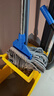 商用大號手動(dòng)下壓式單桶榨水車(chē)拖把桶保潔車(chē)擰水擠水桶拖地壓水車(chē) 標準型扣式地拖 曬單實(shí)拍圖
