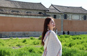 十竹連帽披肩女民族風云南海邊川西旅游外搭圍巾披風2025新款斗篷禮物 米白色【連帽】民族風拍照出片 曬單實拍圖