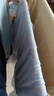 蕉內(nèi)（Bananain）【周冬雨同款】氮?dú)?05Dry女士家居服輕運(yùn)動(dòng)瑜伽速干夏季涼感睡衣 【圓領(lǐng)長(zhǎng)褲】冰島紫 2XL 曬單實(shí)拍圖