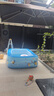 Bestway兒童游泳池寶寶小孩室內(nèi)外家用電動(dòng)充氣史迪仔周邊玩具洗澡戲水池 曬單實(shí)拍圖