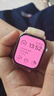 Apple/蘋果 Watch Series 10 智能手表GPS款42毫米玫瑰金色鋁金屬表殼淡桃粉色運(yùn)動型表帶S/M MX1R3CH/B 曬單實(shí)拍圖