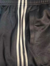阿迪達(dá)斯 （adidas）運(yùn)動褲男秋季寬松透氣直筒褲跑步運(yùn)動防風(fēng)休閑褲 M  黑白 曬單實(shí)拍圖