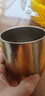 膳魔師觀象系列純鈦咖啡杯雙層高檔錘紋鈦杯便攜式戶外純鈦杯TCTI-280 大地(GD)280ml 曬單實(shí)拍圖
