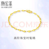 潮宏基足金黃金手鏈女計價 玉翩 SCG30000448 約1.8g 七夕禮物 曬單實拍圖