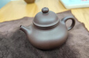 紫砂壺手工茶具禮盒泡茶壺功夫茶具圍爐 紫泥明爐 140ml 曬單實(shí)拍圖