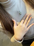 周百福 S925銀平安扣情侶項鏈一對男女吊墜生日七夕情人節(jié)禮物送女友 【情侶項鏈】*免費刻字+寫賀卡-送女友老婆紀念生日 曬單實拍圖