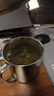 金鑰匙（GOLDEN KEY）304不銹鋼成人水杯辦公室口杯泡茶杯帶手柄成人款帶蓋GK-KB110 曬單實(shí)拍圖