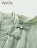 凡獵嬰兒夏裝新生兒衣服女寶寶連體衣公主滿月百天哈衣夏季包屁裙 曬單實拍圖