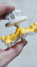 BIRDSTORY鸚鵡玩具解悶自嗨飛碟啃咬轉(zhuǎn)盤益智虎皮牡丹小太陽專用鳥玩具大全 【黃色】益智轉(zhuǎn)盤玩具 曬單實拍圖