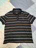 JEEP SPIRIT珠地絲光棉男士polo.衫2025夏季高端商務(wù)襯衫領(lǐng)短袖t恤條紋上衣服 黑色 均碼 54 150-170斤 曬單實(shí)拍圖