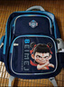 迪士尼（Disney）哪吒兒童小學(xué)生書(shū)包男生一二三到六年級減負護脊女童雙肩包4 大號藍色+哪吒+哪吒三件套+筆盒 曬單實(shí)拍圖