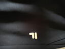 FILA FUSION斐樂(lè )潮牌針織長(cháng)褲男2025夏季新款時(shí)尚寬松收口休閑褲 【女】正黑色-BK L 曬單實(shí)拍圖