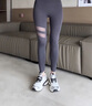 曇蓓漫鯊魚褲女夏季薄款外穿瑜伽褲運動跑步打底褲帶兜收腹提臀透氣緊身 鏤空口袋鯊魚褲【灰色】 M （建議80-100斤） 曬單實拍圖