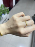 老鳳祥黃金碎碎冰戒指女款足金閉口指環(huán)婦女節生日禮物送女友愛(ài)人老婆 碎碎冰戒指 圈號10 約1g 曬單實(shí)拍圖
