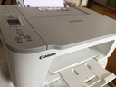 佳能（Canon）TS3480彩色噴墨無線家用辦公學生A4打印機復印掃描一體機家庭小型照片手機直接打 TS3480【白色】手機電腦無線連接+打印復印掃描 套餐二：主機+大容量連噴可加墨+4瓶墨水【力薦 曬單實拍圖