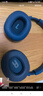 墨頓 適用JBL TUNE 700BT耳罩T700 T710 T720BT耳機(jī)套T750 T760NC杰寶頭戴式降噪耳機(jī)罩隔音海綿墊配件 藍(lán)色蛋白皮耳套一對(duì)【自帶卡扣】 曬單實(shí)拍圖