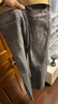 ABLE JEANS【直筒滑板褲】立體膝男裝褲子基礎(chǔ)時(shí)尚寬松牛仔褲男 煙灰 30 /34 曬單實(shí)拍圖
