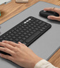 羅技（Logitech）時尚系列 PEBBLE 2 COMBO鍵鼠套裝 無線鍵鼠套裝 雙模連接 自定義按鍵 三臺設(shè)備配對 夜幕黑 曬單實(shí)拍圖