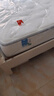 喜臨門(mén)床墊 2cm高純?nèi)槟z獨(dú)袋彈簧床墊 舒脊黃麻床墊 白騎士plus 1.8x2米 曬單實(shí)拍圖