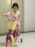 奧仕龍x迪士尼聯(lián)名自行車兒童3-6歲小孩單車4-8歲公主款兒童自行車 正版-草莓熊【后座款】禮包 16寸 適合100-120cm 曬單實拍圖