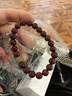 BJYL小葉紫檀手串男士盤玩檀木質(zhì)文玩佛珠手鏈女款血檀轉運珠手把件 手串 曬單實拍圖