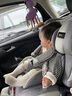 兒童安全座椅嬰兒寶寶車(chē)載汽車(chē)用0-12歲通用360旋轉小月齡可坐躺 海鹽藍【360°旋轉】側防撞 曬單實(shí)拍圖