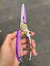 三只鸕鶿 帶秤控魚器多功能抓魚器鋁合金巨物帶稱控魚鉗路亞鉗子 紫鸕鶿《鋁合金路亞鉗》 曬單實拍圖