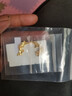 中國黃金（CHINA GOLD）黃金手鏈女士足金蝴蝶純金手鏈七夕情人節(jié)禮物送女友老婆 蝴蝶手鏈金約3.2g【玫瑰禮盒】 曬單實拍圖