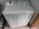 海爾（Haier）雙桶洗衣機(jī)半自動(dòng) 家用大件洗 12公斤大容量 一級(jí)能效省水電 以舊換新 雙缸 原廠品質(zhì)XPB120-81D2 曬單實(shí)拍圖