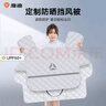 雅迪電動(dòng)車擋風(fēng)被夏季遮陽(yáng)罩電瓶摩托車防曬擋風(fēng)被罩薄款春秋通用 夏季純色logo擋風(fēng)被-星空灰基礎(chǔ)款 曬單實(shí)拍圖