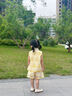 史努比女童國(guó)風(fēng)套裝2025夏季新款洋氣兒童夏裝時(shí)髦無(wú)袖上衣短褲兩件套 黃色 90 建議身高80-90cm 曬單實(shí)拍圖