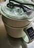 志高電煮鍋多功能家用小鍋學(xué)生宿舍寢室煮面電熱火鍋小型迷你泡面鍋電蒸鍋一體鍋小電鍋輔食鍋1-2人 2L +蒸籠 智能款【陶瓷釉?xún)饶憽?曬單實(shí)拍圖