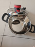 德國304不銹鋼高壓鍋防爆加厚燃氣明火電磁爐通用家用壓力鍋商用 304精鋼4-6人 22cm 5L 曬單實(shí)拍圖