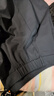 伯德小姐灰色高腰半身裙通勤女裝春秋半裙職業(yè)OL裙子大裙擺A字傘裙 QZ30 深灰色 【加長版】 M -適合100-110斤可穿 曬單實拍圖