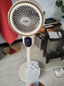 揚子電風(fēng)扇家用空氣循環(huán)扇智能語(yǔ)音遙控大風(fēng)力臺地兩用落地扇電扇可拆洗節能立式換氣扇2025新款 米色語(yǔ)音款+三擋風(fēng)速+空調伴侶+八字搖頭+定時(shí) 臺地兩用+風(fēng)大音輕節能 曬單實(shí)拍圖