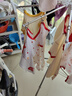 RELABTABY新生百天寶寶衣服夏季薄款男孩女?huà)雰喊贇q滿(mǎn)月宴短袖連體哈衣爬服 短袖紅 我媽美我爸帥 80cm 建議17-21斤 曬單實(shí)拍圖