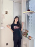 雪萊瓊斯（Shelley Jones） 重磅美式復古圓領(lǐng)短袖t恤男25夏季新款潮流牌百搭寬松半袖上衣服 水洗黑灰色 XL 曬單實(shí)拍圖