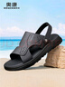 奧康涼鞋男2025夏季新款休閑透氣沙灘鞋兩用舒適防滑戶(hù)外運動(dòng)涼鞋MT 曬單實(shí)拍圖