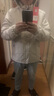 貓人棉服男秋冬棉衣連帽夾克長袖保暖外套上衣加厚棉襖子 卡其 L 曬單實拍圖