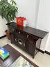 范柯菲中式玄關(guān)實(shí)木多層柜禪意簡(jiǎn)約靠墻烏金客廳現代條案供桌入戶(hù)門(mén)廳柜 白蠟木120*40*90cm 曬單實(shí)拍圖